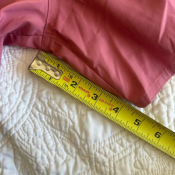 NWT Adidas Mens Pink Strata Short Length Solid Drawstring Swim Trunks Shorts 2XL - Picture 15 of 15